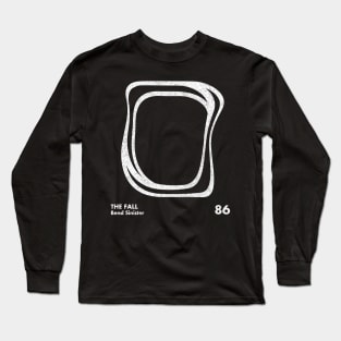 The Fall / Bend Sinister / Minimal Graphic Design Artwork Long Sleeve T-Shirt